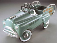 Green Estate Wagon Pedal Car
