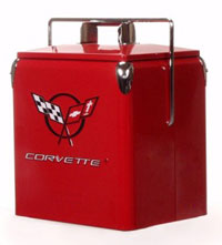Red Corvette Cooler