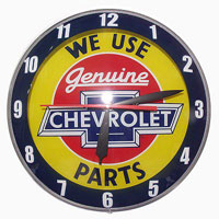 Chevrolet Double Bubble Clock